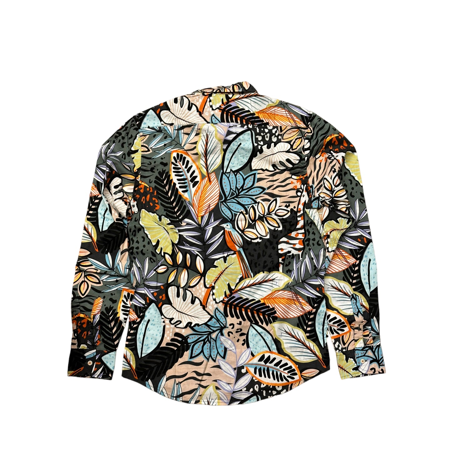 Camicia a fantasia safari