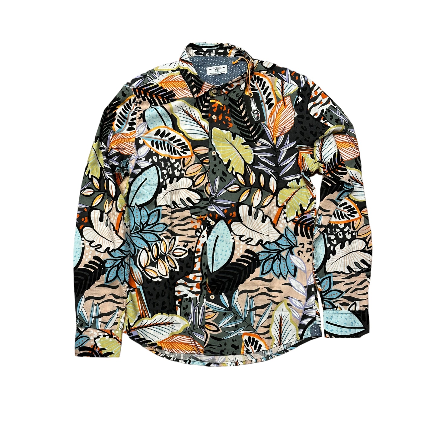 Camicia a fantasia safari