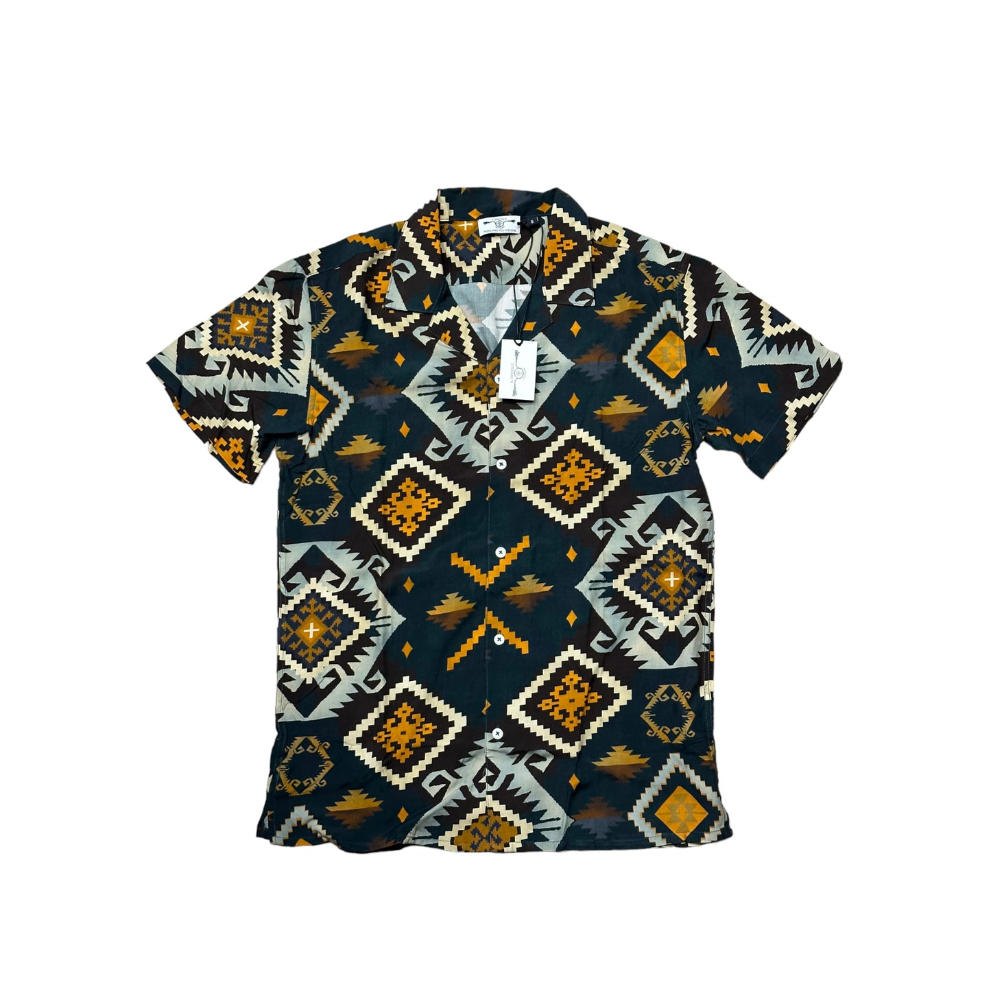 Camicia a fantasia azteca