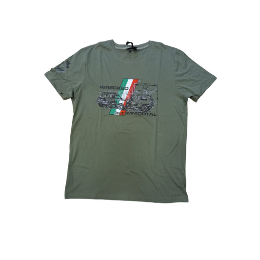 Panda Tshirt Verde militare