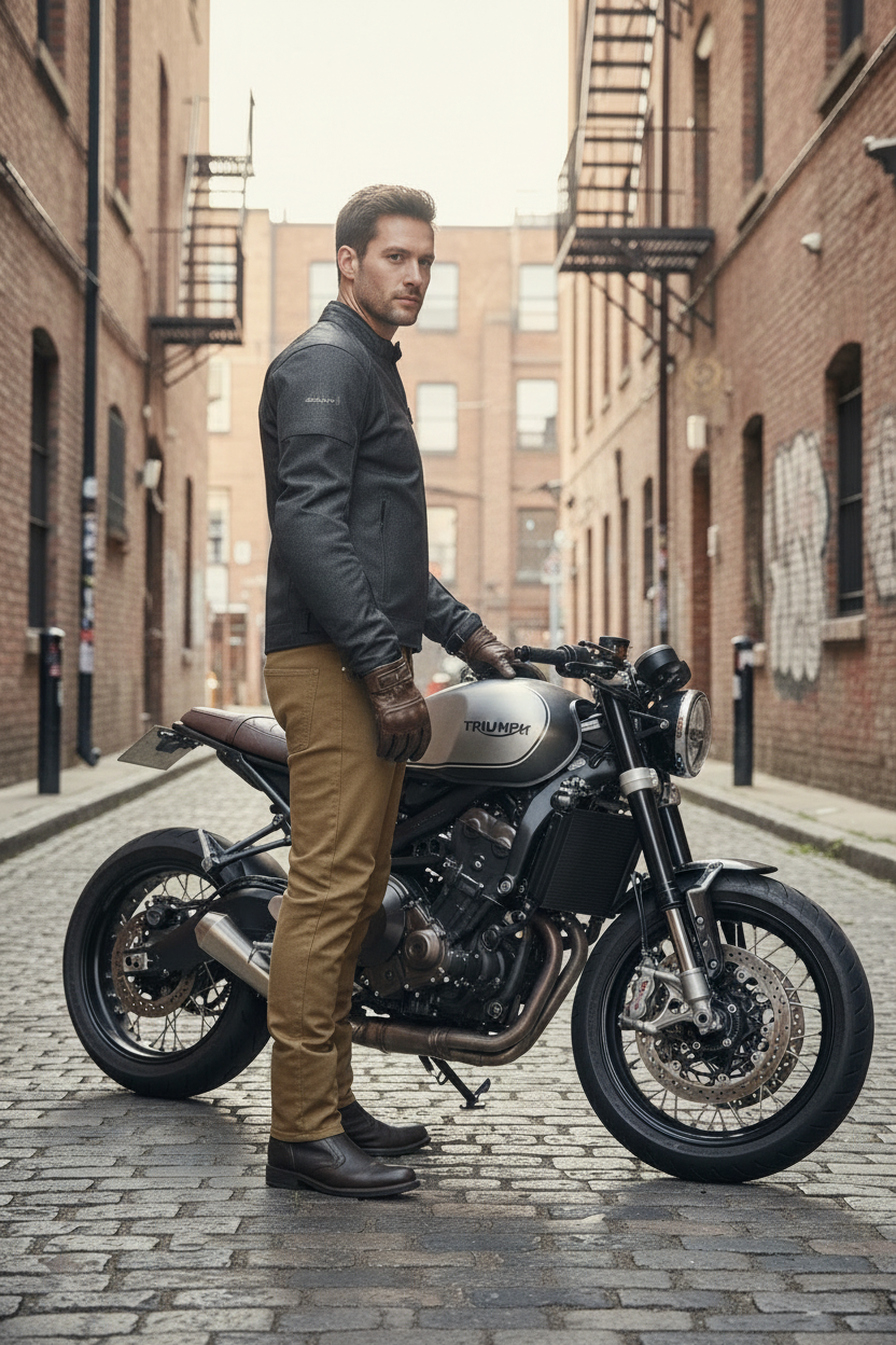PMJ Jeans - Vista laterale
